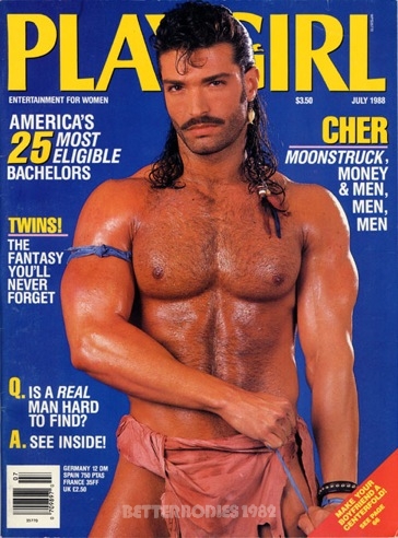 Brian Moss, Playgirl, 1988.